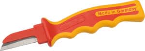 Cable Stripping Knife Blade partly insulated VDE GS 1000 V 2 components