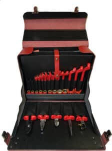Art. No. 820 VDE tool case with 54 parts