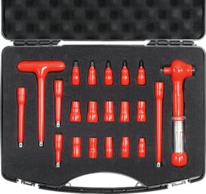 Tool Case 1000 V 1/4″ 21 pcs. Art. No 854